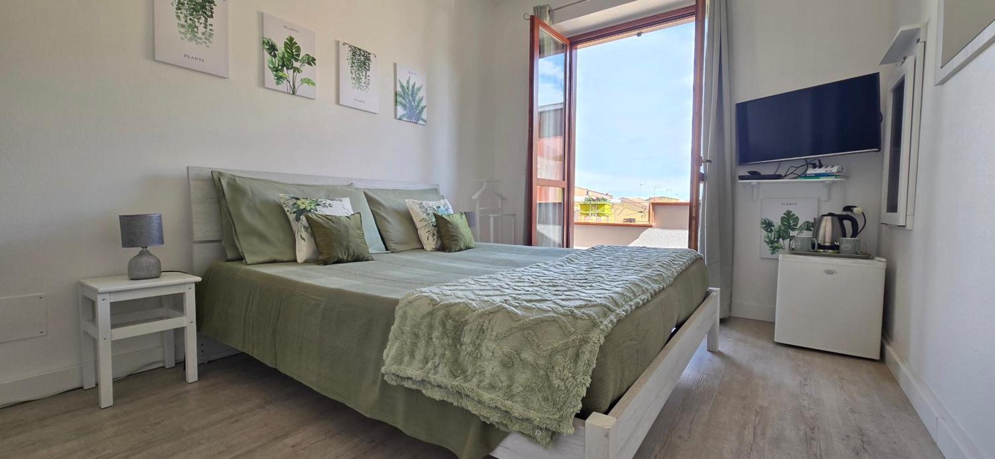 Casa Rosy - Stanza Privata Con Bagno Esclusivo E Parcheggio Gratuito Appartement Porto Torres Buitenkant foto
