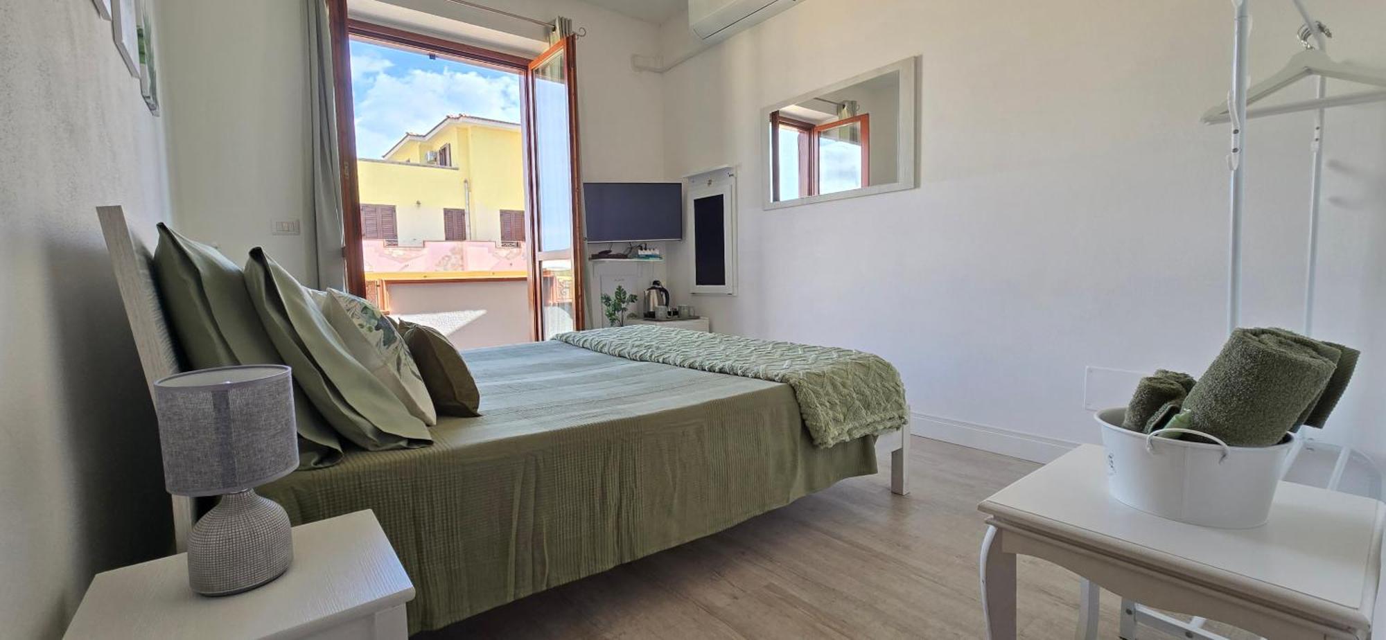 Casa Rosy - Stanza Privata Con Bagno Esclusivo E Parcheggio Gratuito Appartement Porto Torres Buitenkant foto